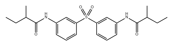 N,N'-(sulfonylbis(3,1-phenylene))bis(2-methylbutanamide)|