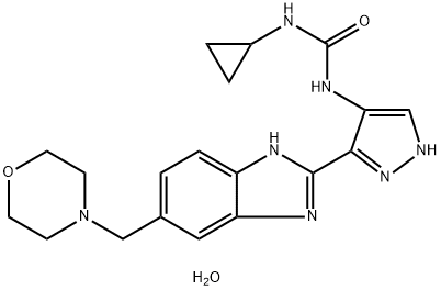 AT 9283, dihydrate Structure