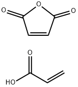 2-Propenoic acid, polymer with 2,5-furandione, potassium salt,89697-70-1,结构式