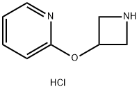 2-(Azetidin-3-yloxy)pyridine hydrochloride Struktur
