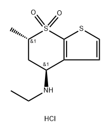 Dorzolamide Desaminosulfonyl HCl Structure