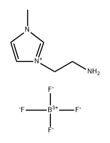 1-胺乙基-3- 甲基味唑四氟硼酸盐,897965-53-6,结构式