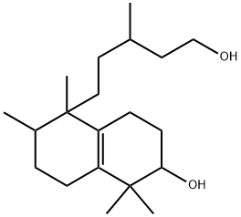 (-)-1,2,3,4,5,6,7,8-Octahydro-6-hydroxy-γ,1,2,5,5-pentamethyl-1-naphthalene-1-pentanol 结构式