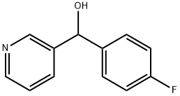 3-Pyridinemethanol, α-(4-fluorophenyl)- Structure
