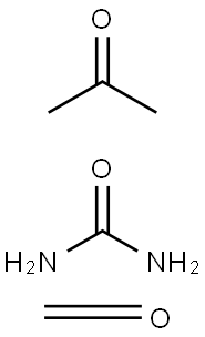 Urea,polymerwithformaldehydeand2-propanone Structure