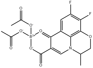 左氧氟沙星14,902172-11-6,结构式