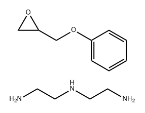 1,2-Ethanediamine, N-(2-aminoethyl)-, reaction products with glycidyl Ph ether|