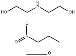 Formaldehyde, reaction products with diethanolamine and 1-nitropropane Struktur