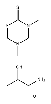 Formaldehyde, reaction products with isopropanolamine and tetrahydro-3,5-dimethyl-2H-1,3,5-thiadiazine-2-thione Structure