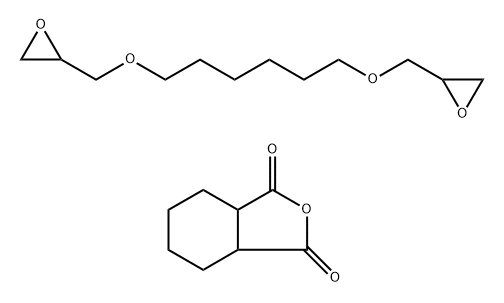 1,3-Isobenzofurandione, hexahydro-, reaction products with 2,2'-[1,6-hexanediylbis(oxymethylene)]bis[oxirane]|