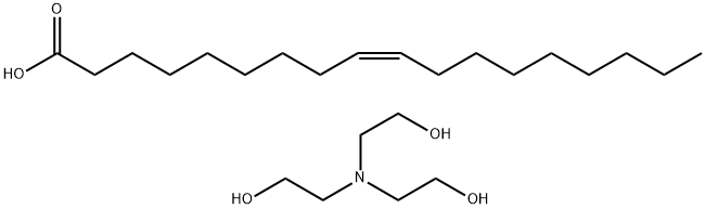 9-Octadecenoic acid (Z)-, reaction products with triethanolamine,90480-23-2,结构式