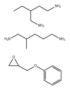 1,5-Pentanediamine, 2-methyl-, reaction products with 2-ethyl-1,4-butanediamine and glycidyl Ph ether Structure