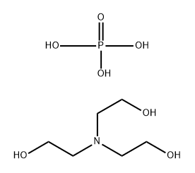 Phosphoric acid, C10-14-alkyl esters, compds. with triethanolamine Structure