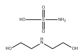 Sulfamic acid, reaction products with 2,2'-(C8-18 and C18-unsatd. alkylimino)bis[ethanol] Structure