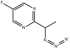 Pyrimidine, 2-(1-azidoethyl)-5-fluoro-