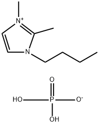 1-丁基-2,3-二甲基味唑磷酸二氢盐,905736-37-0,结构式