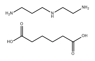 Hexanedioic acid, reaction products with N-(2-aminoethyl)-1,3-propanediamine 结构式