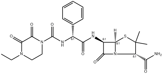 piperacillin amide, 90686-52-5, 结构式