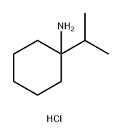 1-isopropylcyclohexan-1-amine hydrochloride Structure