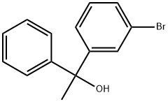 3-Bromo-α-methyl-α-phenylbenzenemethanol Structure