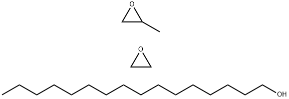 POE-POPセチルエ-テル 化学構造式