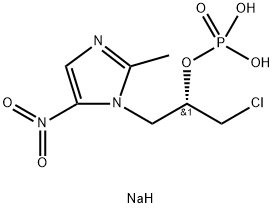 1H-Imidazole-1-ethanol, α-(chloromethyl)-2-methyl-5-nitro-, 1-(dihydrogen phosphate), sodium salt (1:2), (αS)-|奥硝唑杂质6