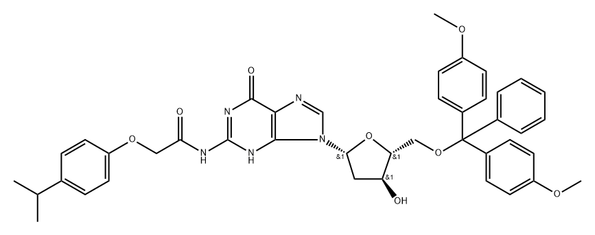 2'-Deoxy-5'-O-DMT-N2-(4-isopropylphenoxyacetyl)guanosine|