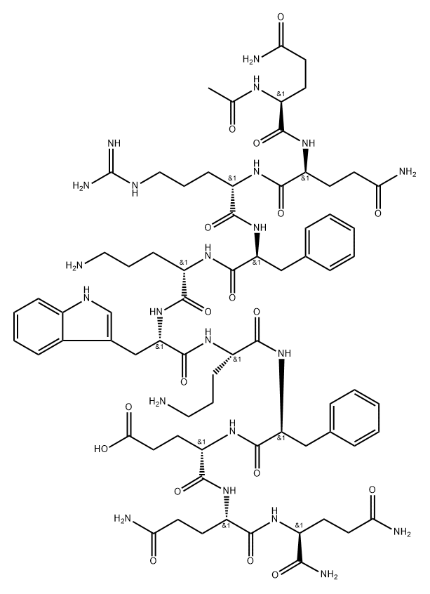 Oligopeptide P11-8 化学構造式