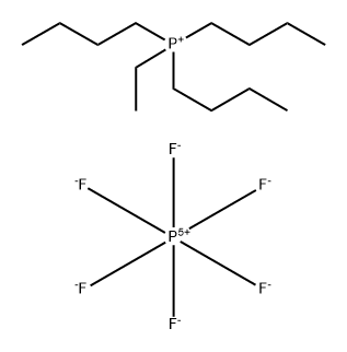 三丁基乙基鏻六氟磷酸盐 结构式