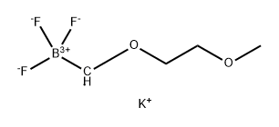 Potassium 2-methoxyethoxymethyltrifluoroborate Struktur