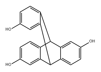 2,6,14-三羟基三蝶烯,910324-11-7,结构式