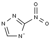 1H-1,2,4-Triazole, 5-nitro-, ion(1-) 化学構造式