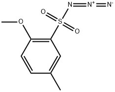 2-methoxy-5-methylbenzene-1-sulfonylazide 化学構造式