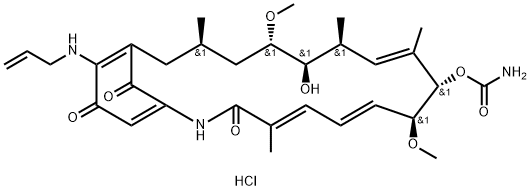 17-AAG (Hydrochloride) Struktur