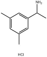 1-(3,5-dimethylphenyl)ethanamine hydrochloride,91251-30-8,结构式