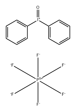 diphenyliodonium hexafluorophosphate(1-) I-oxide 化学構造式