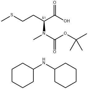 Boc-N-methyl-L-methionine.DCHA 结构式