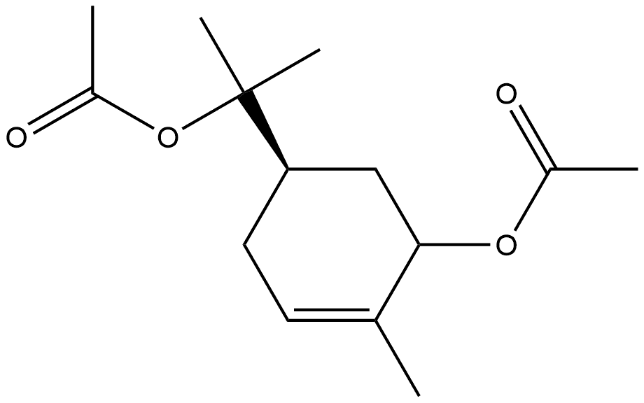 3-Cyclohexene-1-methanol, 5-(acetyloxy)-α,α,4-trimethyl-, 1-acetate, (1R)-