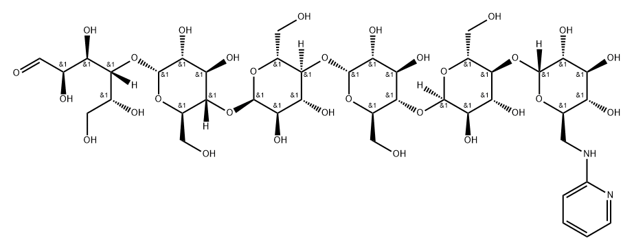 91485-03-9 O-6-deoxy-6-((2-pyridyl)amino)-alpha-D-glucopyranosyl-(1-4)-O-alpha-D-glucopyranosyl-(1-4)-O-alpha-D-glucopyranosyl-(1-4)-O-alpha-D-glucopyranosyl-(1-4)-O-alpha-D-glucopyranosyl-(1-4)-D-glucitol