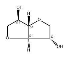 (3R,3AS,6S,6AR)-六氢呋喃[3,2-B]呋喃-3,6-二醇, 915288-38-9, 结构式