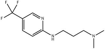 N1,N1-dimethyl-N3-(5-(trifluoromethyl)pyridin-2-yl)propane-1,3-diamine Structure