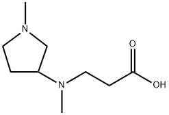 N-메틸-N-(1-메틸피롤리딘-3-일)-베타-알라닌(SALTDATA:HCl)