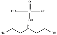 Phosphoric acid, C20-22-alkyl esters, compds. with diethanolamine Structure