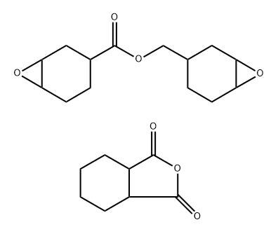 7-Oxabicyclo[4.1.0]heptane-3-carboxylic acid, 7-oxabicyclo[4.1.0]hept-3-ylmethyl ester, reaction products with hexahydro-1,3-isobenzofurandione 结构式