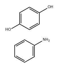 1,4-Benzenediol, reaction products with aniline, branched octyl styryl derivs. Structure