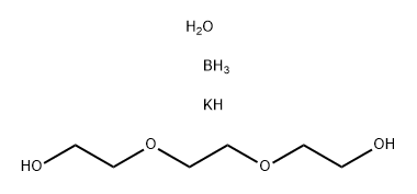 Boric acid (H2B4O7), dipotassium salt, reaction products with triethylene glycol 结构式