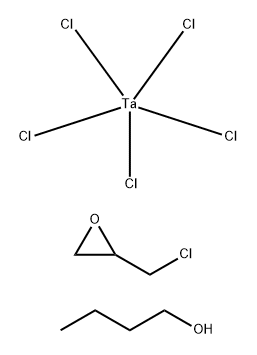 1-Butanol, reaction products with epichlorohydrin and tantalum chloride Struktur