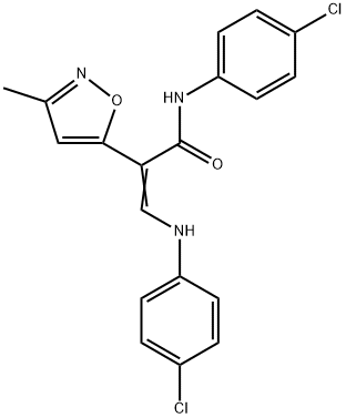 [N-(4-Chlorophenyl)]-α-[(4-chlorophenyl)-aminomethylene]-3-methyl-5-isoxazoleacetamide