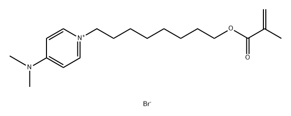 4-(dimethylamino)-1-[8-[(2-methyl-1-oxo-2-propen-1-yl)oxy]octyl]- Struktur