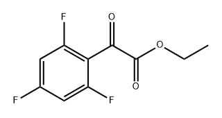 ethyl 2-oxo-2-(2,4,6-trifluorophenyl)acetate,918418-99-2,结构式